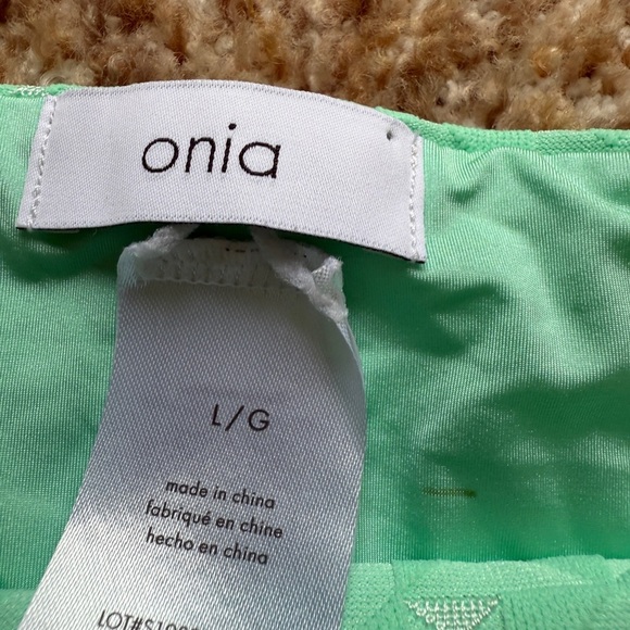 Onia Mint Bikini Bottom Size large - Picture 2 of 4